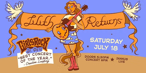 Girls Rock St. Pete Concert 2026 \ud83e\udd18\ud83c\udfb8\u26a1\ufe0f