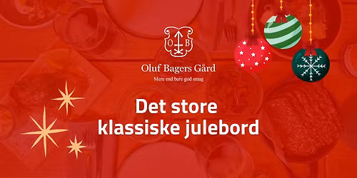 Det store klassiske julebord