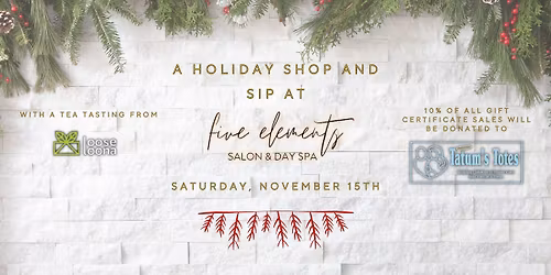 3rd Annual Holiday Shop & Sip!