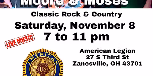 Donnelly\/Quinn, Moore & Moses @ American Legion