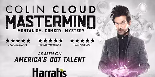 Colin Cloud: Mastermind at Harrahs Cabaret at Harrahs Las Vegas