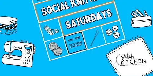 Social Knitting Saturdays