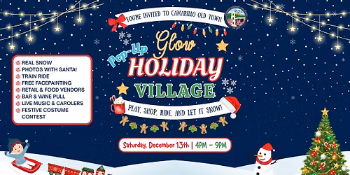 Camarillo Old Town Glow Pop-Up Holiday Village