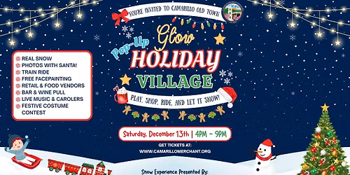 Camarillo Old Town Glow Pop-Up Holiday Village