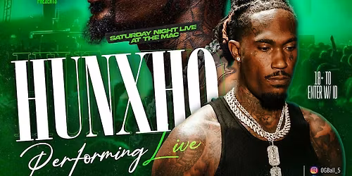 HUNXHO LIVE AT MACON ARTS CENTER