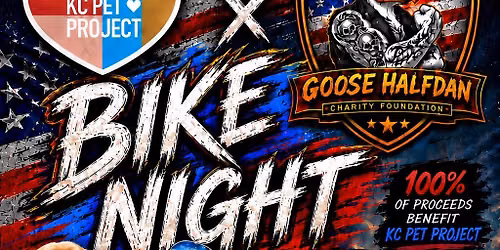 BIKE NIGHT FOR THE PETS