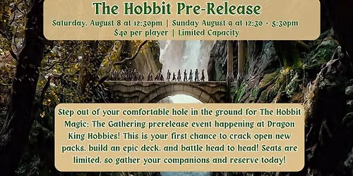 The Hobbit Pre-release at Dragon King