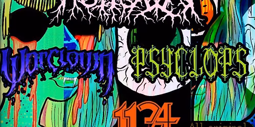 Metal On Moore w Hollows \/ Warclown \/ Psyclops \/ 1134