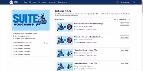 Manitoba Moose at Rockford Icehogs