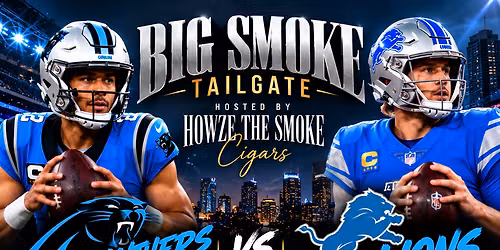 PANTHERS VS LIONS SUNDAY NIGHT FOOTBALL TAILGATE
