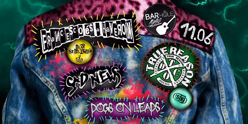 11.06. \/\/ Francesco \u00e9s a Haverok, Sad news, True reason, Dogs On Leads \/\/ BARHOLE