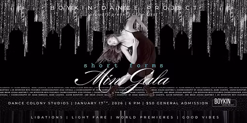 The Short Forms Mini Gala