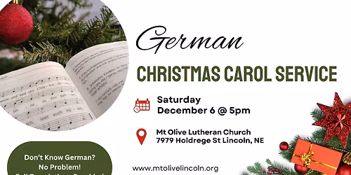 German Christmas Service