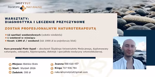 Uzdrowienie zaczyna si\u0119 od zrozumienia- Kurs Naturoterapii Przyczynowej