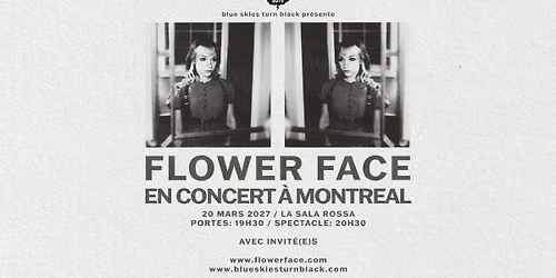 FLOWER FACE - Montr\u00e9al