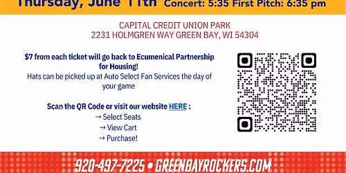 EPH at The Green Bay Rockers