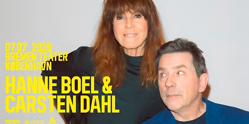 Hanne Boel & Carsten Dahl | Bremen Teater, K\u00f8benhavn