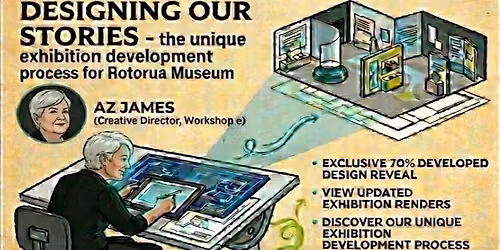 Az James: Designing Our Stories - Unique Rotorua Museum Exhibition Development