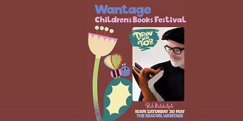 Draw With Rob at Wantage Children's Book Festival
