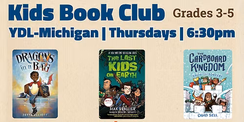 Kids Book Club (Grades 3-5)