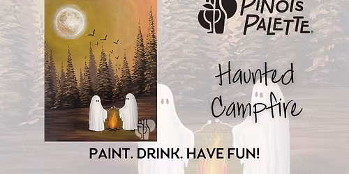Haunted Campfire Halloween Paint, Sip, & Costume Party