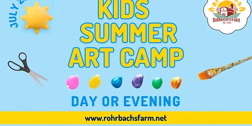 Kids Summer Art Camp - EVENING