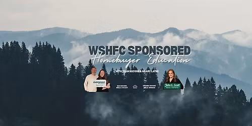 WSHFC Sponsored Homebuyer Education Class 4.12.26