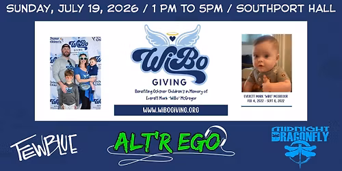 WiBo Giving Benefit Concert at Southport Hall featuring ALT'R EGO, Midnight Dragonfly, & Few Blue!