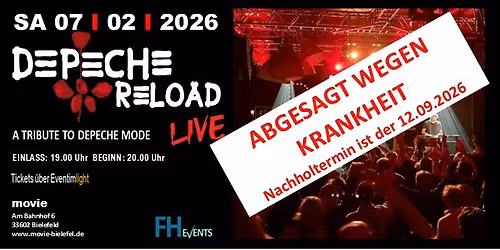Depeche Reload \u2013 A Tribute To Depeche Mode \u2013 Movie Bielefeld