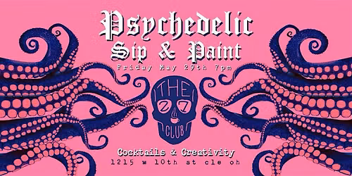 Psychedelic Sip & Paint