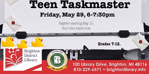 Teen Taskmaster