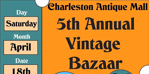 5th Annual Vintage Bazaar 