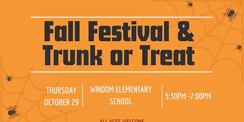 Fall Festival + Trunk or Treat