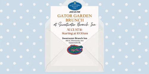 Gator Garden Brunch at Sweetwater Branch Inn