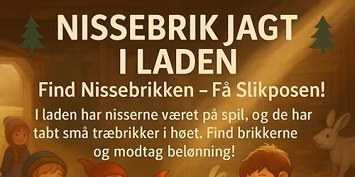 Nissebrik jagt i laden