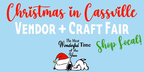 Christmas in Cassville Vendor + Craft Fair