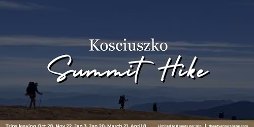 Kosciuszko Summit Hike - 2 day trip
