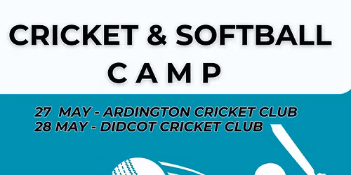 Age 8-12 Cricket and Softball Day Camp - Ardington Cricket Club