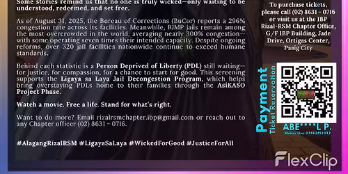 Wicked for Good: Movie for a Cause | IBP Rizal\u2013RSM x Ligaya sa Laya 