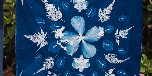 Sun Prints on Fabric: Cyanotype Bandanas with Daniel Mariotti Workshop