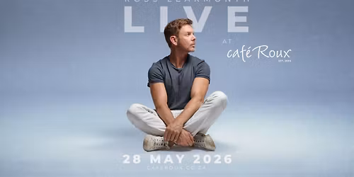 Ross Learmonth LIVE! @ caf\u00e9 Roux