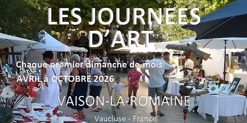 LES JOURNEES D'ART DE VAISON