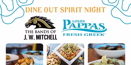 JWMHS Band Dine Out Spirit Night - Louis Pappas Fresh Greek