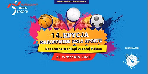 NARODOWY DZIEŃ SPORTU 2026 – Dołącz do ogólnopolskiego ruchu! 