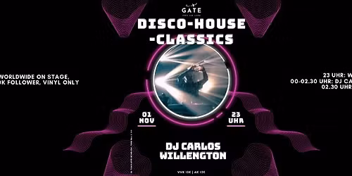 DISCO - HOUSE - CLASSICS - DJ CARLOS WILLENGTON