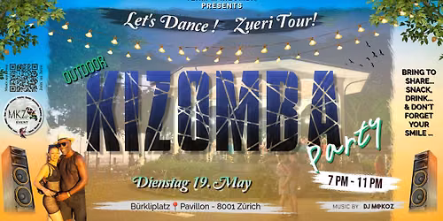 Let's Dance Kizomba! \ud83e\udec2 @B\u00fcrkliplatz! \ud83c\udf1e 19.05.2026