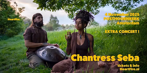 HeartFire Presents: Chantress Seba Healing SoundJourney with Cacao