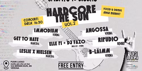 Fuori Luogo presenta: HARDCORE THE SUN Vol. 2