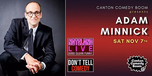 Adam Minnick at Canton Comedy Boom