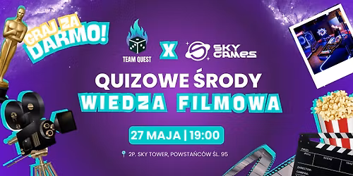QUIZ DLA KINOMANIAK\u00d3W \ud83c\udf7f GRAJ ZA DARMO \ud83c\udf7f